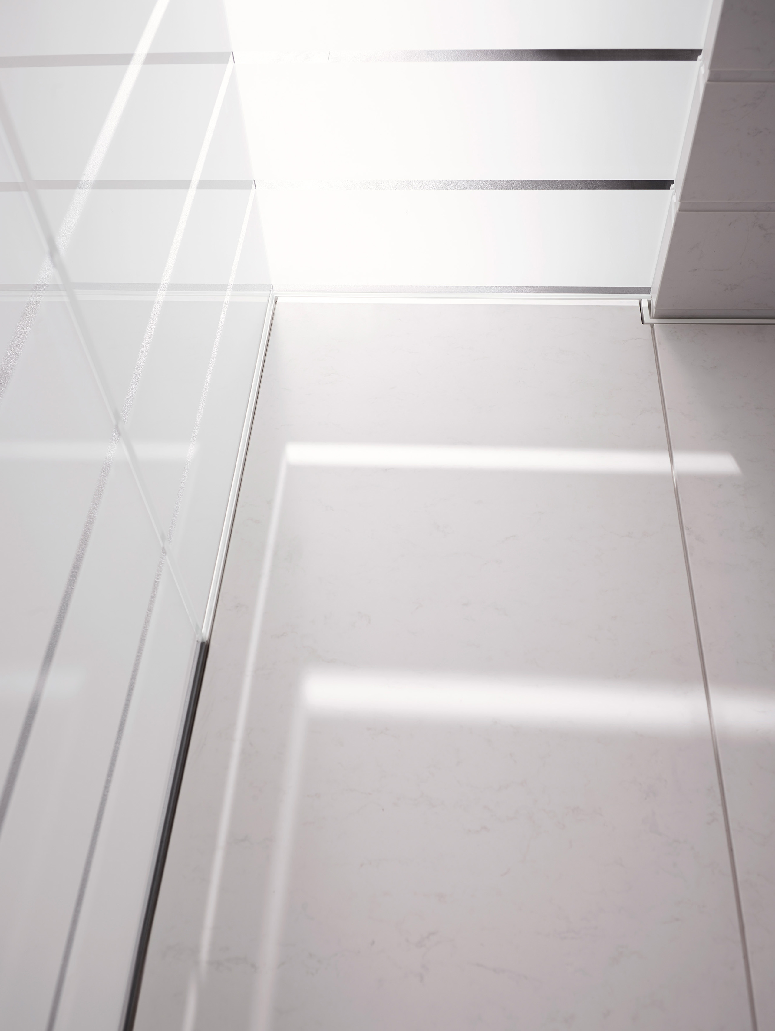 Notranjost Turške oz parne savne Klafs Matteo Thun bela savna, minimalistična savna, najvišji rang kakovosti savnanja, savna za doma, savna ki na vsakega pusti vtis