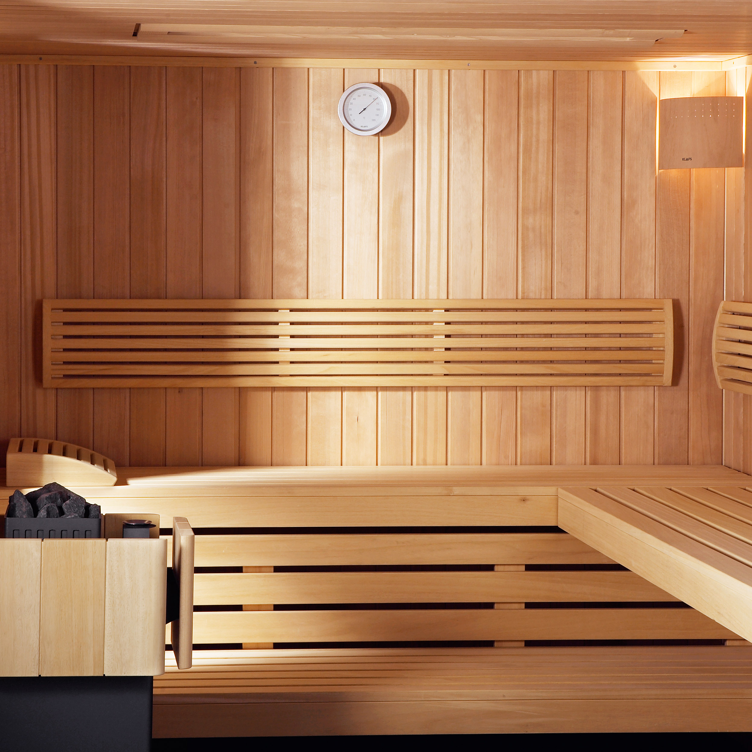 Savna Klafs Home - notranjost