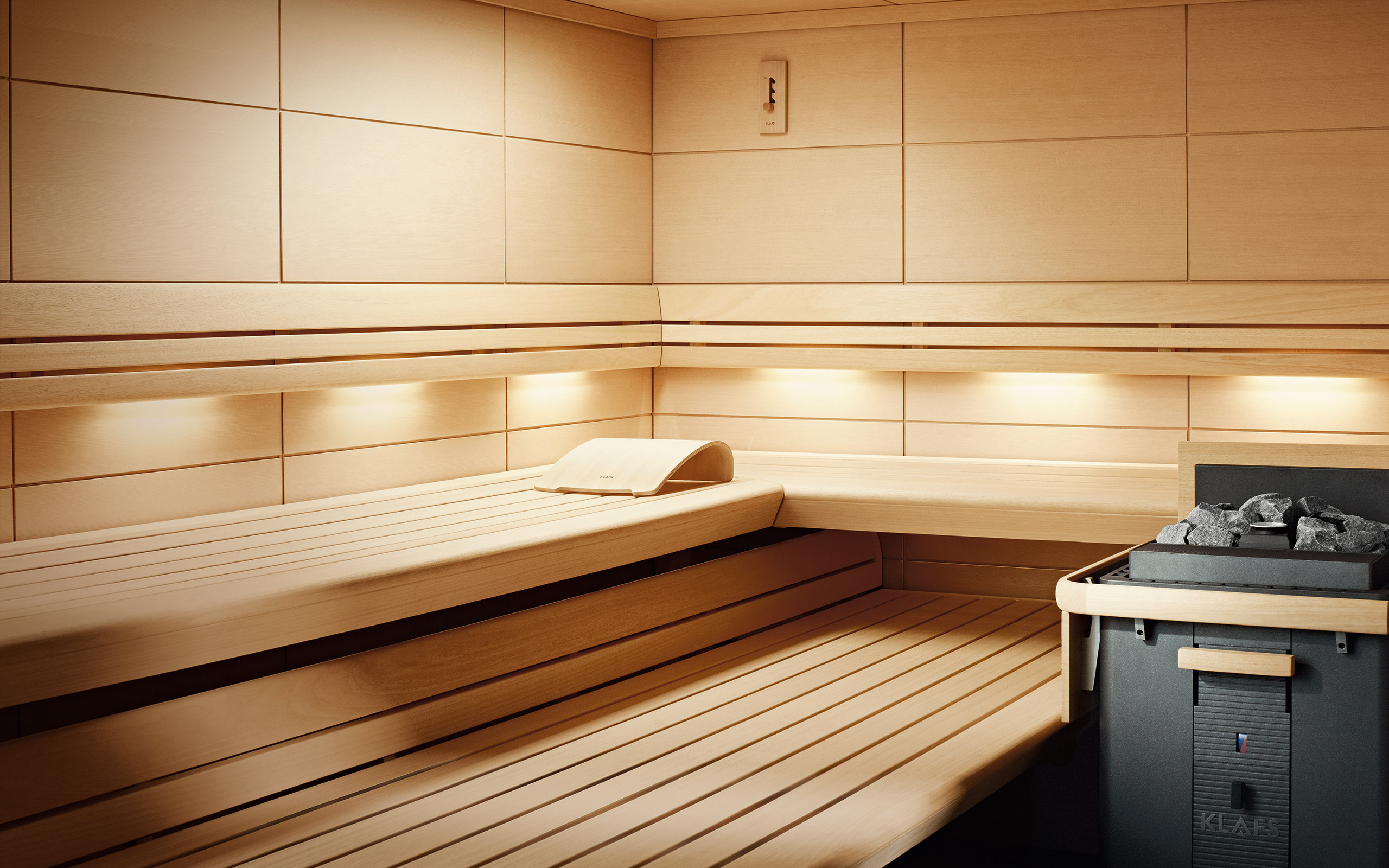 Finska Savna Klafs Lounge - notranjost