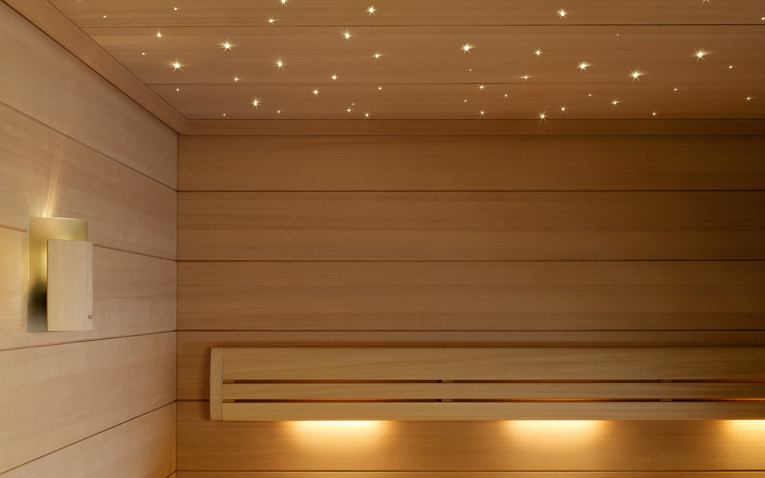 Finska Savna Klafs Lounge - starry sky