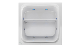 Jacuzzi masažna kad skyline ikona